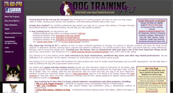 Desktop Screenshot of dogtrainingbypj.com